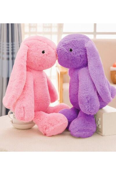 Özgüner Oyuncak Özgüner Uyku Arkadaşım Tavşan 45 Cm Peluş Tavşan Lila