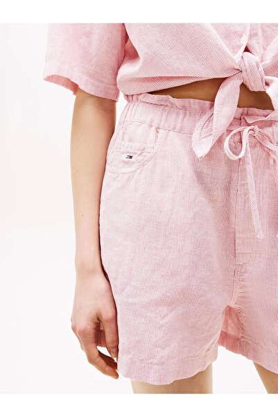 Tommy Jeans TJW COTTON LINEN SHORT Kadın Şort DW0DW20360TH3