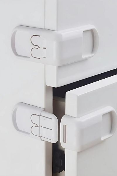 Vekorr 4 Pcs Cabinet Cover Door Child Corner Guard Lock Set Presents Little Explorers Safe Spaces