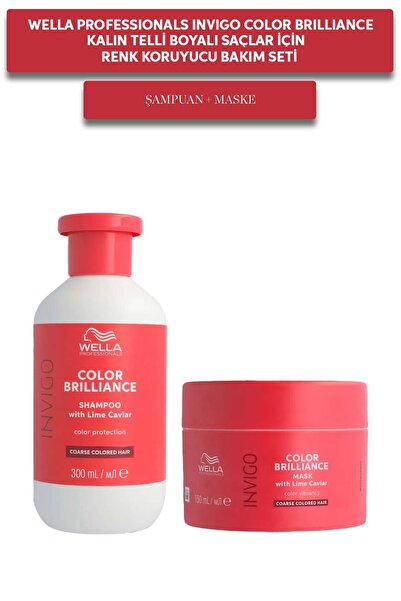 Wella Professionals Invigo Color Brilliance Kalın Telli ve Boyalı Saçlar İçin...