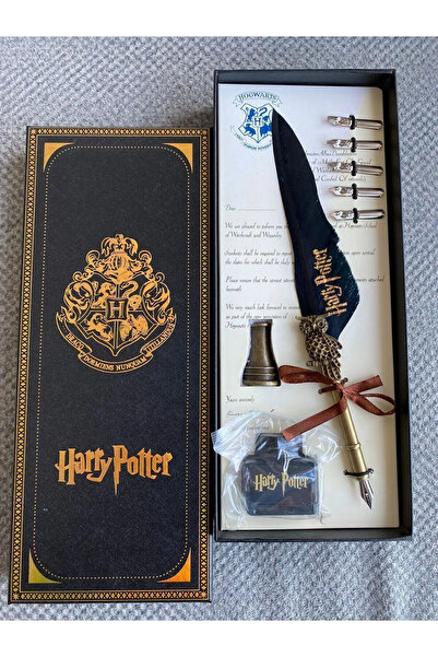 Genel Markalar Mürekkepli Zarif Tasarım Harry Potter Divit Kalem Set Sevgilil...