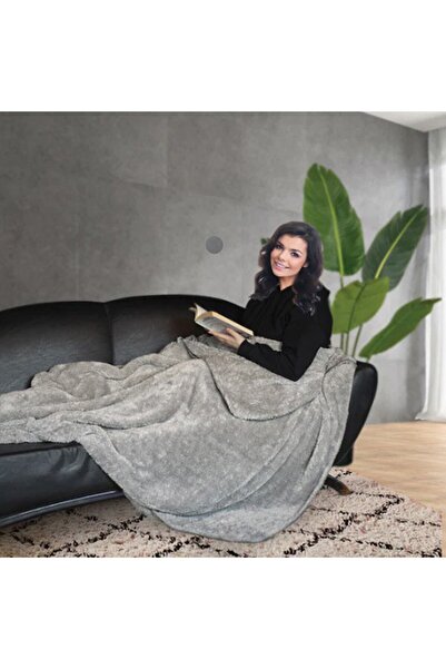 HARİKA PELUŞ FABRİKASI Çoban Dikişi 150*200 Cm Pelüş Tv Battaniyesi (%100 Yerli)