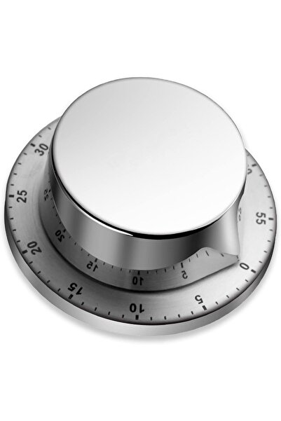 Generic Kitchen Timer, Mechanical Stainless Steel Timer Magnetic Kitchen Time...