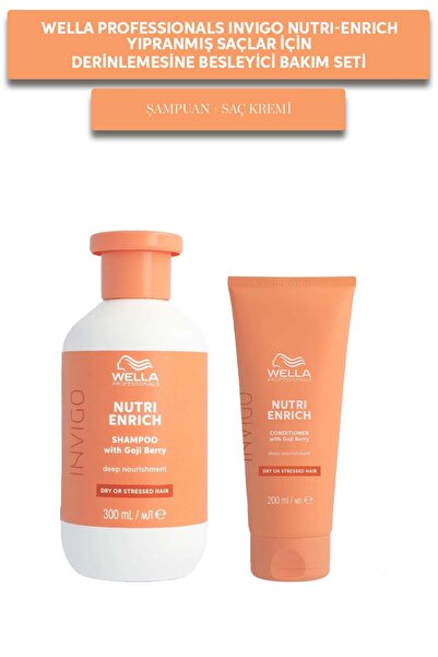 Wella Professionals Invigo Nutri-Enrich Kuru ve Yıpranmış Saçlar İçin Derinle...