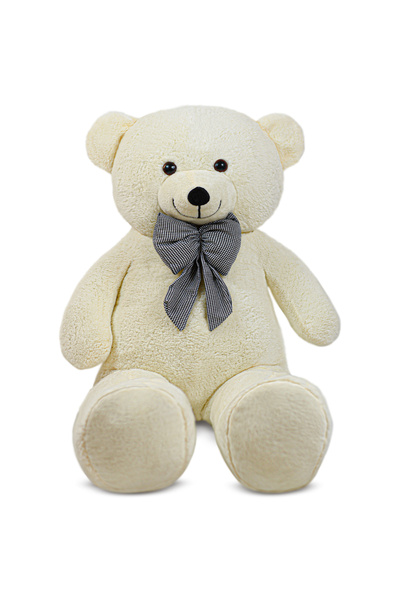 Özgüner Oyuncak 130 Cm Big Teddy Bear with Bow Tie (100% Domestic)