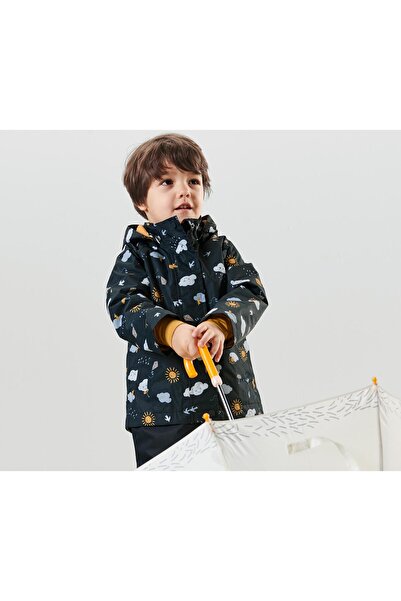 Tchibo Küçük Çocuk Termal Yağmurluk, Komple Baskılı Lacivert