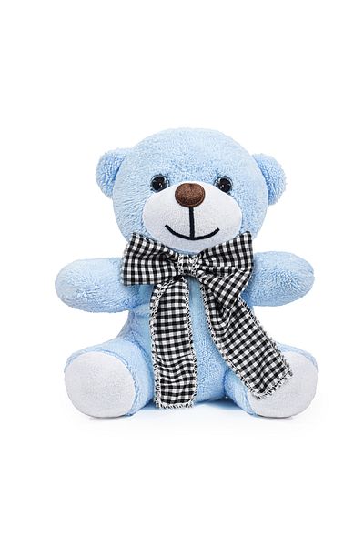 Özgüner Oyuncak Özgüner Sitting Plush Teddy Bear with Bow Tie: Your Sweetest Gift Option! (100% Local)