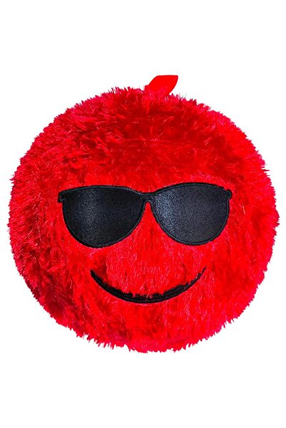 AVESSA Pt-02 Peluş Futbol Topu Kırmızı