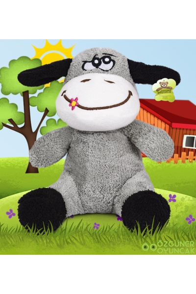 Özgüner Oyuncak Sevimli 25 cm Çiçek Grubu Peluş Oyuncak - Renkli ve Yumuşacık