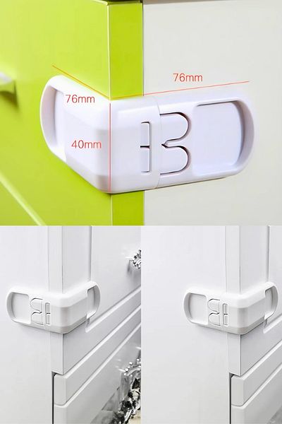 Vekorr 6 Pcs Cabinet Cover Door Child Corner Guard Lock Set Presents Little Explorers Safe Spaces
