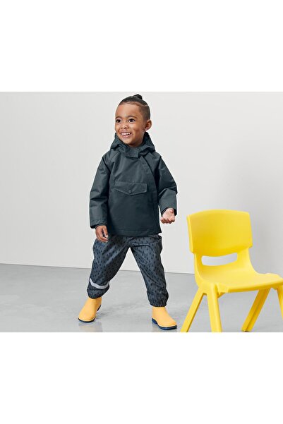 Tchibo Toddler Thermal Raincoat, Slate Blue