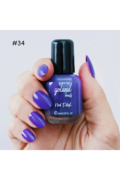YOLAND BEAUTY طلاء اظافر 11 مل درجة اللون 34 من يولاند بيوتي