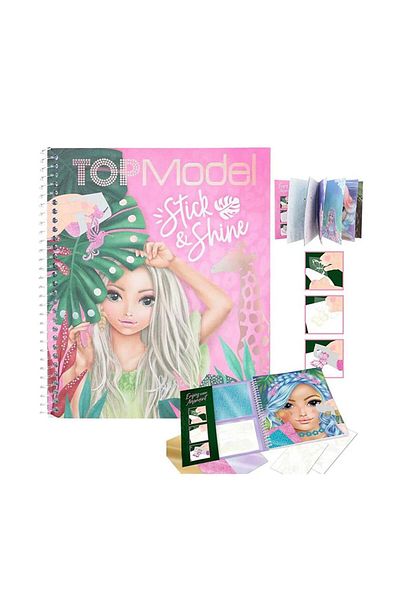 Top Model TOPModel Stick & Shine - Coloring Book0412470_A