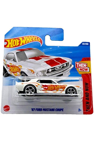HOT WHEELS '67 Ford Mustang Coupe 2025 Then and Now Serisi 1:64 Model Araba 1/10