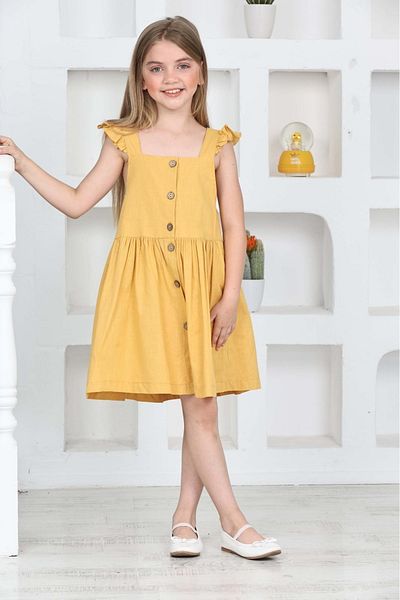 ANGELOS GIRLS Rochie pentru fetiță, 100% bumbac, in 12197