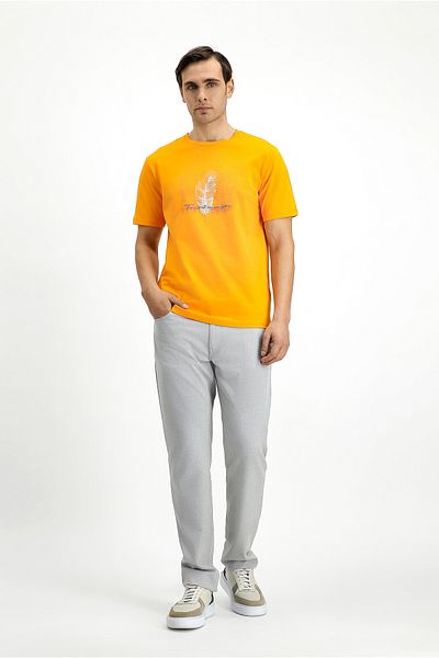 Kiğılı Crew Neck Slimfit T-Shirt