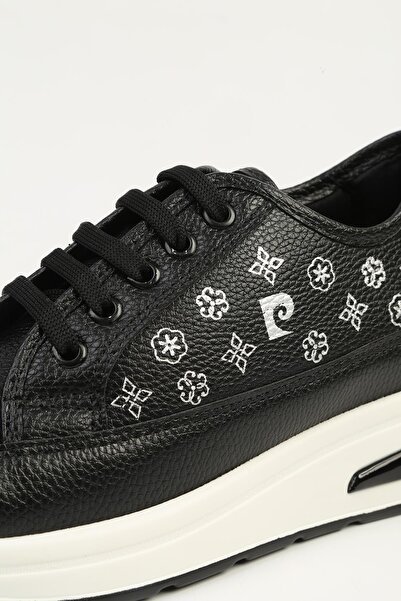 Pierre Cardin Siyah Beyaz Kadın Spor Ayakkabı PC-54779