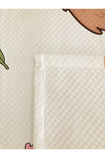 Evmila Capybara Desenli Tek Kişilik Pike 160x220 cm