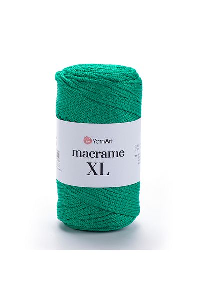 Yarnart MACRAME XL - Φόρεμα Μακραμέ Κορδόνι Πράσινο - 168