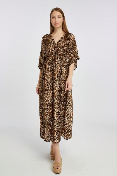 tny kids collection Дамска рокля с леопардов принт