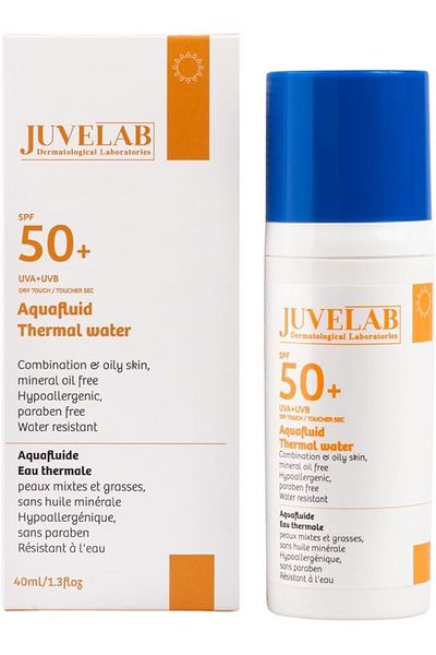 JUVELAB Sunscreen Aqua Thermal Fluid SPF 50+ 40 ML