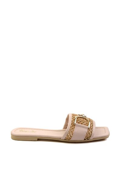 Bambi Mink Beige Women's Slippers K 04101000116