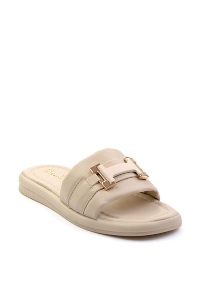 Bambi Beige Women's Slippers K 04875030509