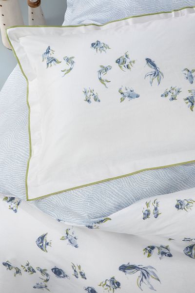 Yataş Betta Single Duvet Cover Set - Blue