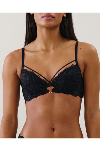 Undiz Lace bra - black