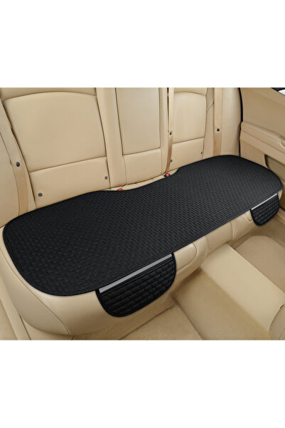 Choice غطاء مقعد سيارة عالمي أسود اللون، وسادة ظهر المقعد الأمامي والخلفي، وا...