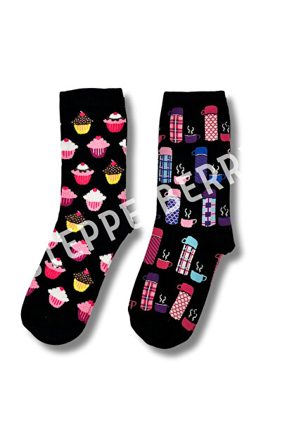 STEPPE BERRY 2 пари шкарпеток у подарунковій коробці «Чайний час»