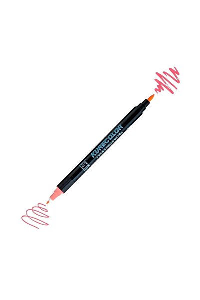 Zig Mangaka Fine&Brush Light Carmine 204 Pen Cnkc-2200