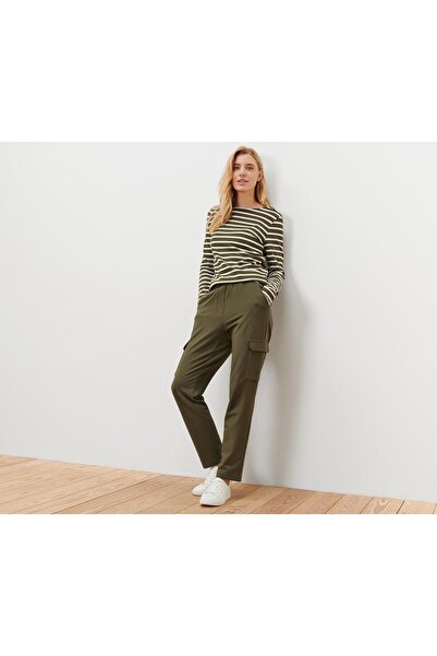 Tchibo Cargo Pocket Jogger Pants, Khaki
