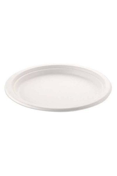 Roll-Up Cardboard Plate 50pcs 18cm