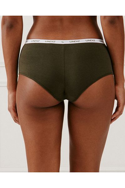 Undiz Cotton shorties - green