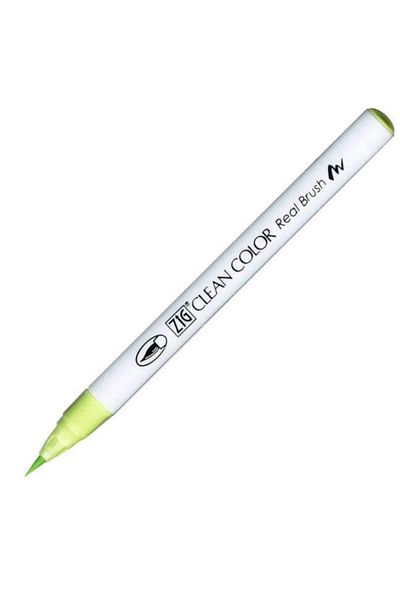 Zig Clean Color Real Brush Rb-6000At 045 P.Green Brush Tip Pen