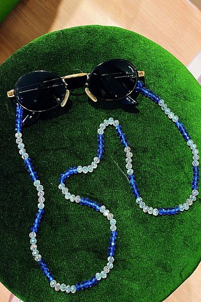 Arma House Sofia Crystal Glasses Chain