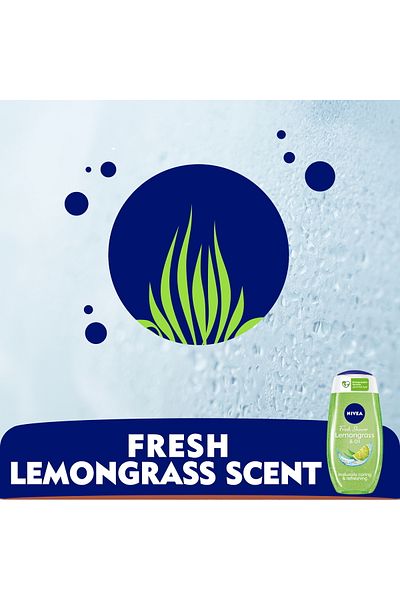 NIVEA Lemongrass & Oil Shower Gel Value Pack 2 x 250 ml