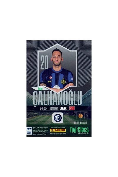 hediyecik Panini Fifa Top Class 2024 Holo Giants Card-Hakan Çalhanoğlu