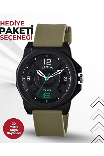 captiva Analog Rakamlı 30 Mt Suya Dayanıklı Spor Çoçuk Kol Saati
