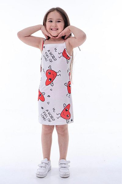 tny kids collection Κοριτσίστικο φόρεμα με λουράκι
