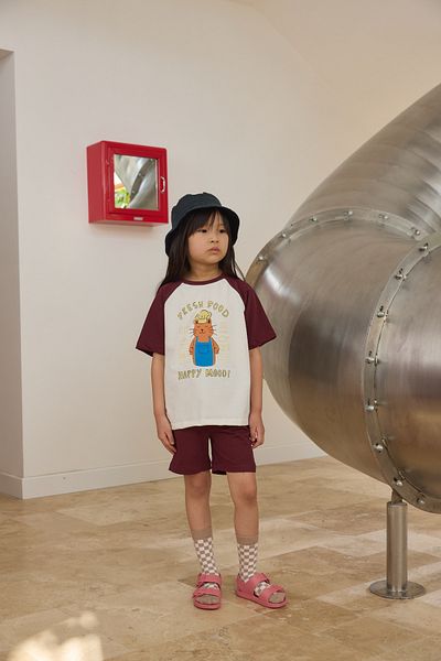 Tics Cherry Raglan Sleeve Set