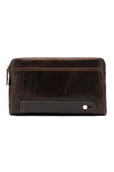 delis Bag Wallet, Catarina Pt1340, Genuine Leather, Brown