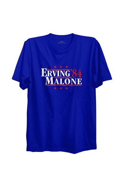 usateamfans Μπλουζάκι Erving & Malone