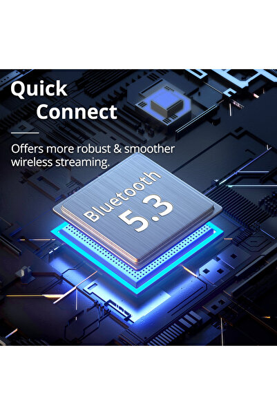 Tronsmart Trip 10w Portable Bluetooth Speaker, Bluetooth 5.3, 20h Playtime, Mic- Blue