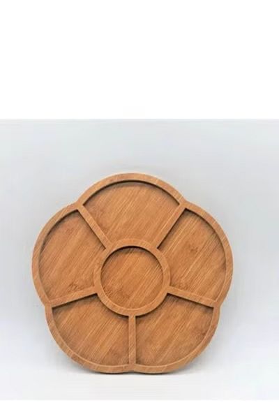 co arma 29 cm Divided Wooden Serving Tray