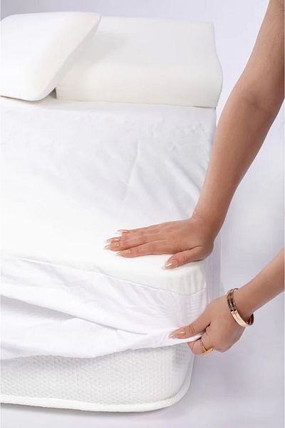 Art Comfort واقي مرتبة مقاوم للسوائل والأتربة، جيد التهوية قابل للغسل، لايسبب الحساسية - متوفر جميع المقاسات