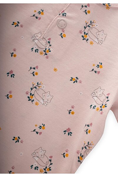 Cigit Ολόσωμη φόρμα με σχέδιο Fox για ηλικίες κάτω των 0-3 ετών