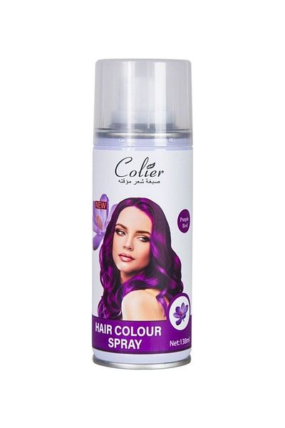 KOLOR Temporary Hair Color Spray White 138ml - Red Purple