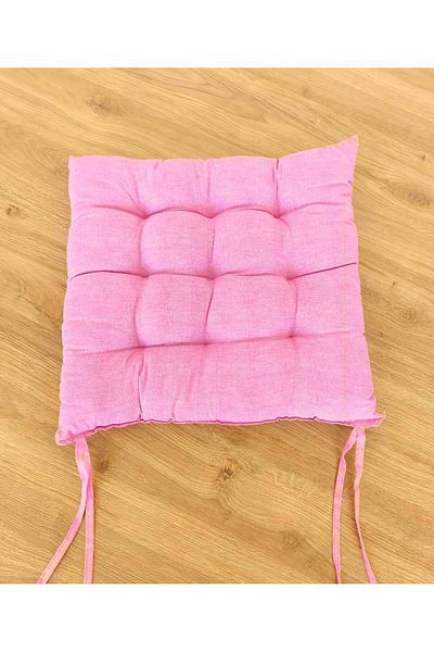 Jutien Dusty Rose Pink Chair Cushion